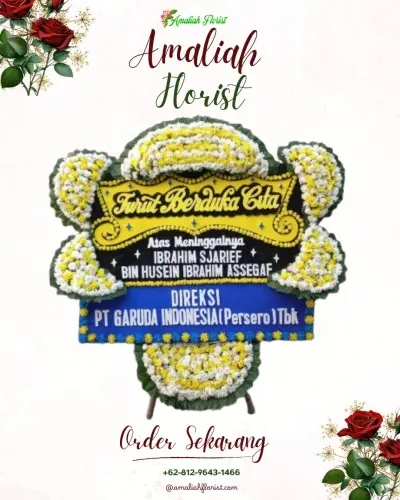 Papan Bunga Duka di Madureso